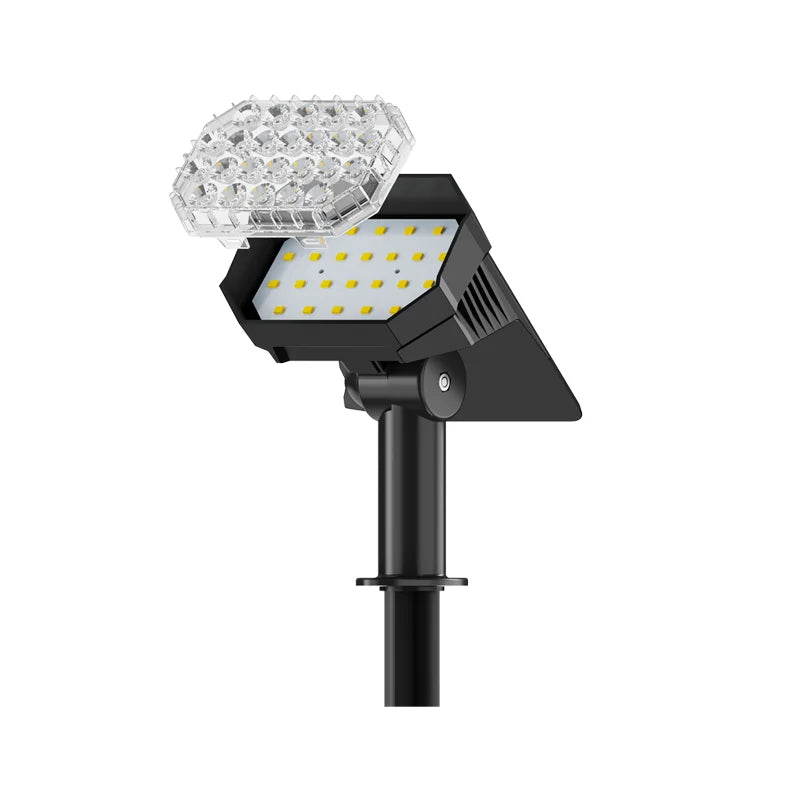 Spot Piquet LED solaire 6W 400 Lumens blanc chaud