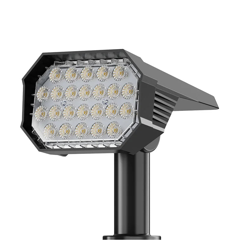 Spot Piquet LED solaire 6W 400 Lumens blanc chaud